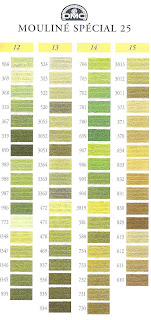 DMC - Tabela de cores