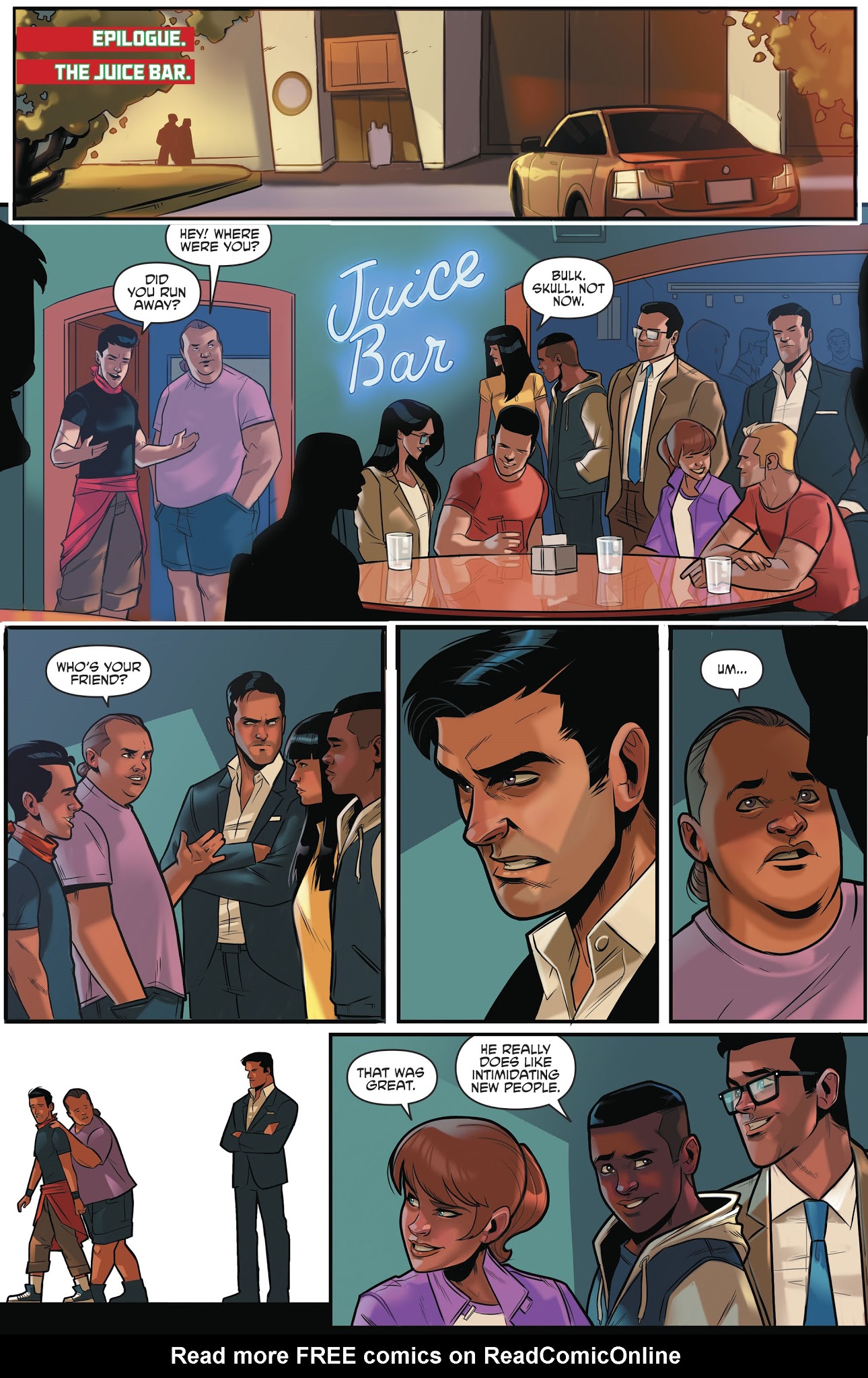 Justice Leaguemighty Morphin Power Rangers 6 Read - 