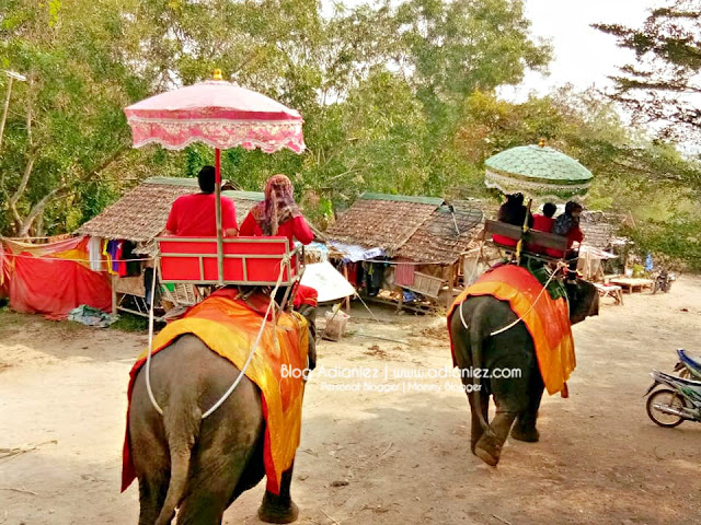 Chang Puak Camp, Hatyai ::: Pengalaman Menggerunkan Bila Naik Gajah !