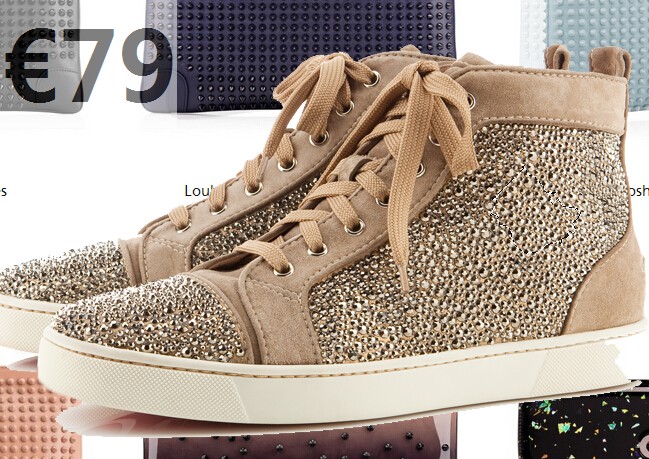 louboutin sneakers strass