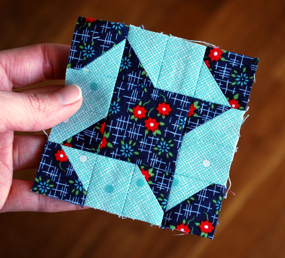 Hope's Quilt Designs Quilt Group Mini BOM Block 6