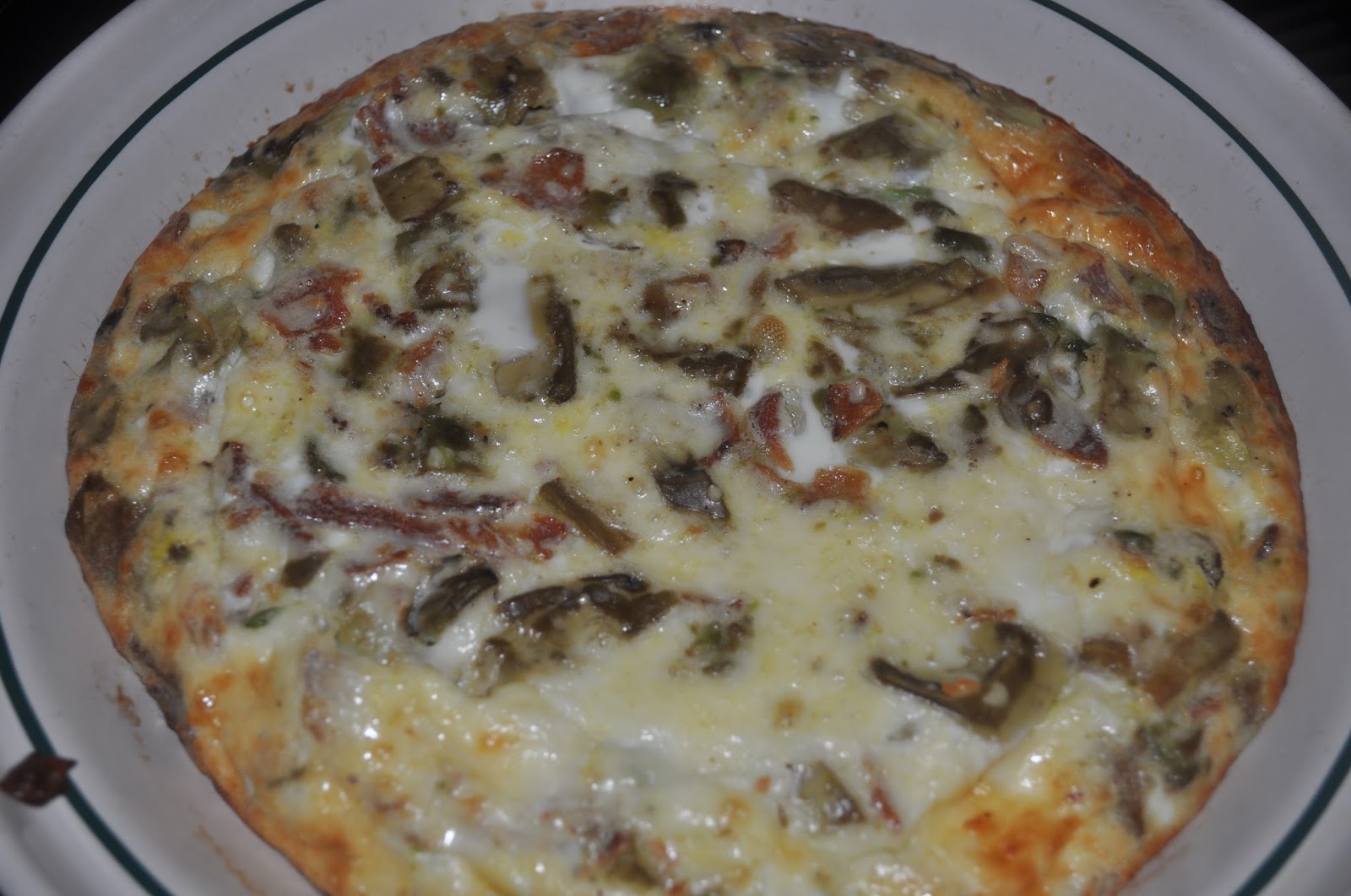 Beth's Favorite Recipes Avocado Bacon Crustless Quiche