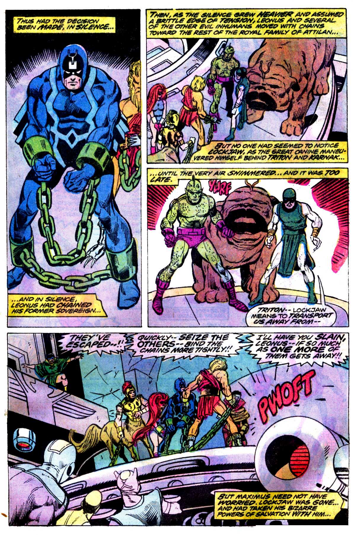 Read online Inhumans (1975) comic -  Issue #5 - 8