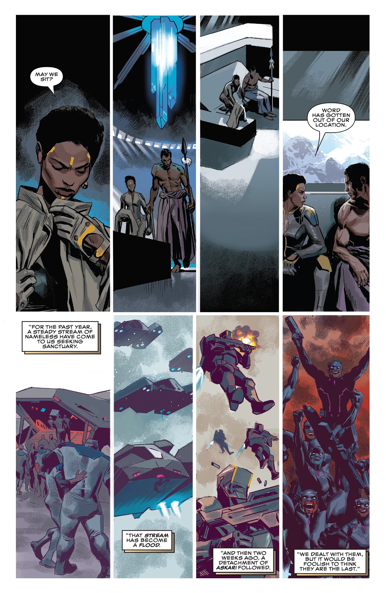 Read online Black Panther (2018) comic -  Issue #5 - 10