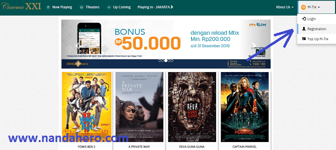  kita dapat memakai media online untuk memenuhinya Cara Beli Tiket Bioskop CGV dan Cinema 21 via Online