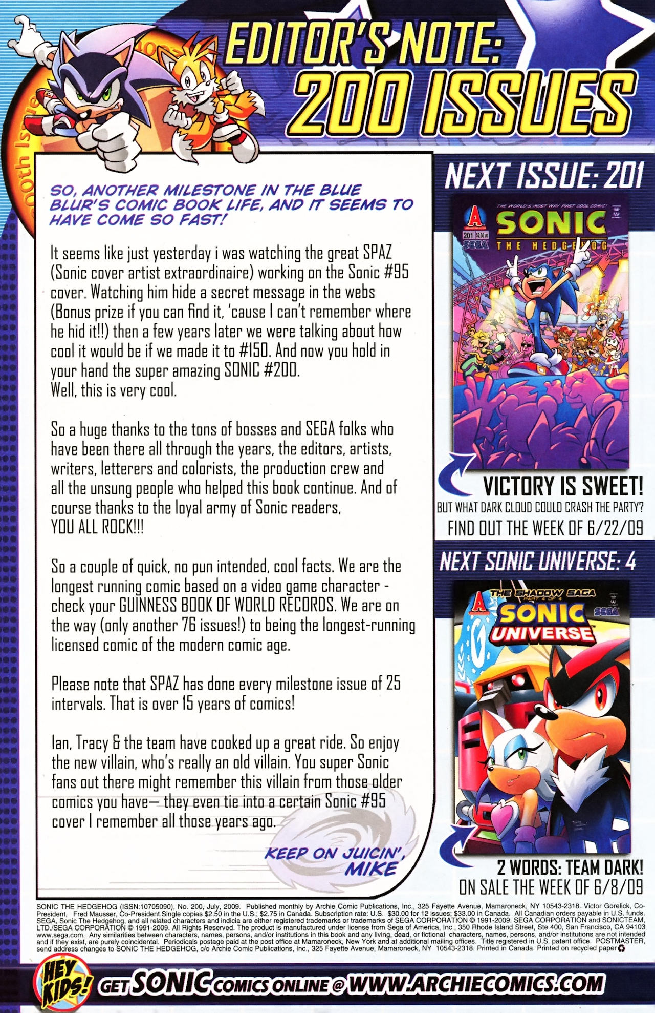 Read online Sonic The Hedgehog comic -  Issue #200 - 25