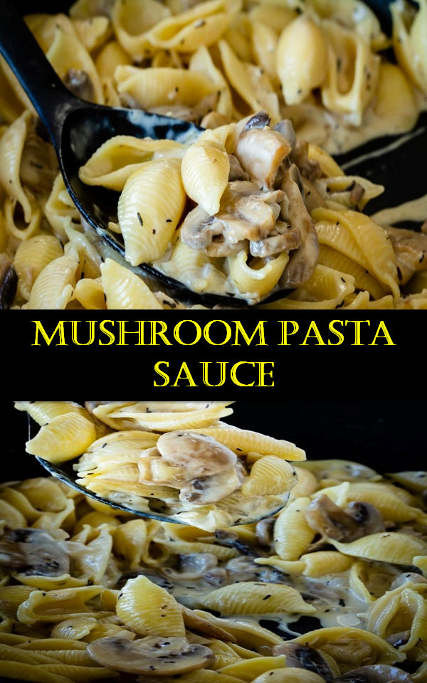 Mushroom Pasta Sauce MY KITCHEN