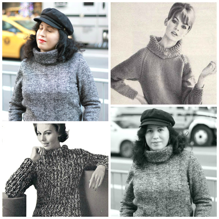 A Vintage Nerd, Vintage Blog, Retro Inspired Fashion Blog, Retro Lifestyle Blog, Vintage Chunnky Sweaters, Vintage Winter Fashion Inspiration