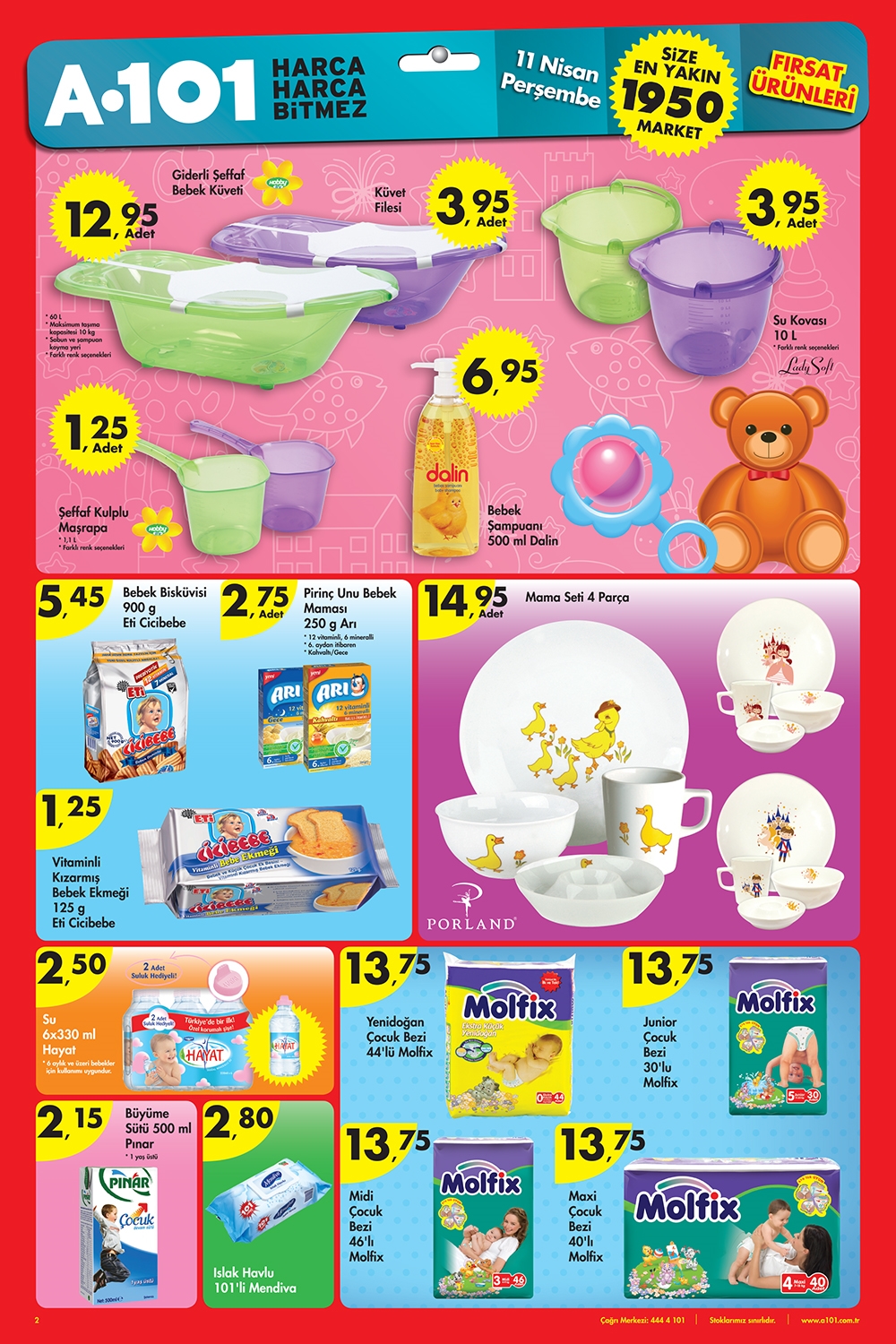 A101 (11 Nisan 2013) Aktüel Fırsat Ürünleri 11.04.2013