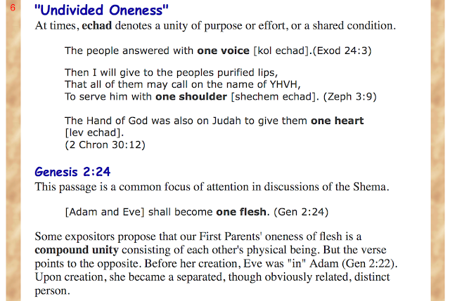 Paul Sumner. “Echad” in the Shema. www.hebrew-streams.org/works/hebrew/echad.html Mark 12:29.