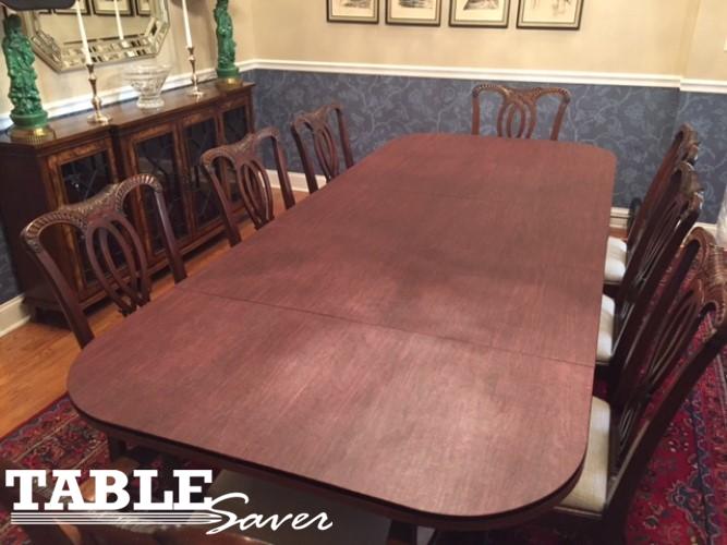 CUSTOM TABLE PADS: table pads - dining table, kitchen table, table ...