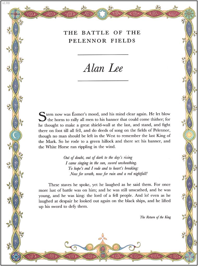 Read online Tolkien's World - Paintings of Middle-Earth comic -  Issue # TPB (Part 1) - 96