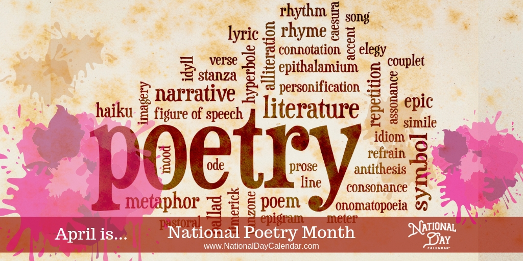 My crazy life national poetry month