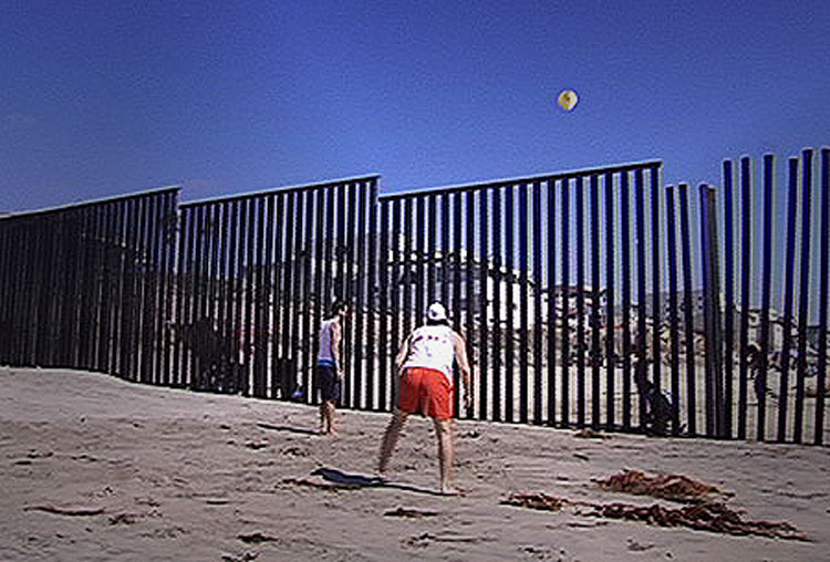 Locals Are Using The US-Mexican Border As A Volleyball Net To Promote Peace