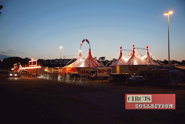 vue générale des installations du Circus Charles Knie 2013 GAY CIRCUS