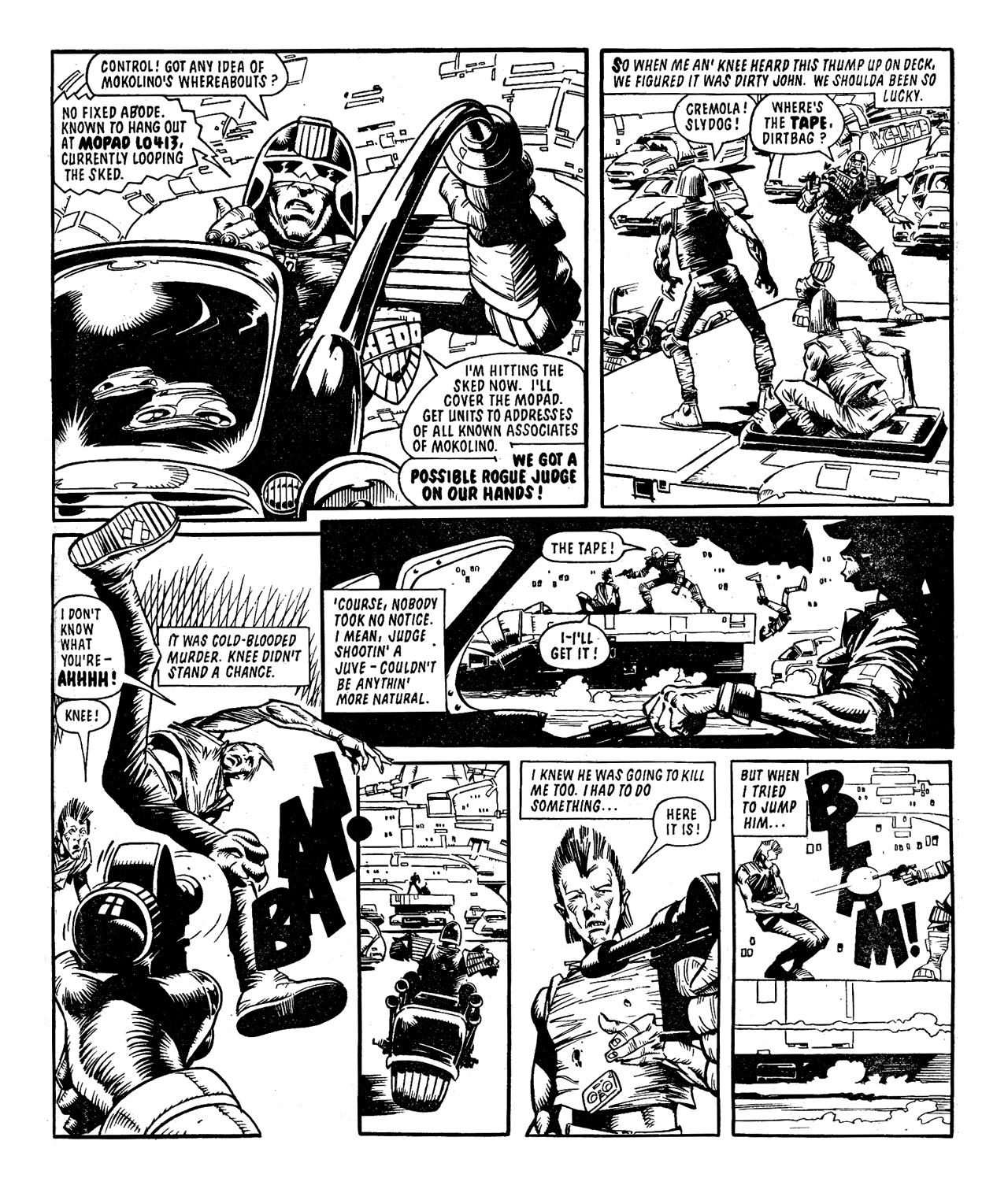Read online Judge Dredd: The Complete Case Files comic -  Issue # TPB 9 (Part 2) - 133