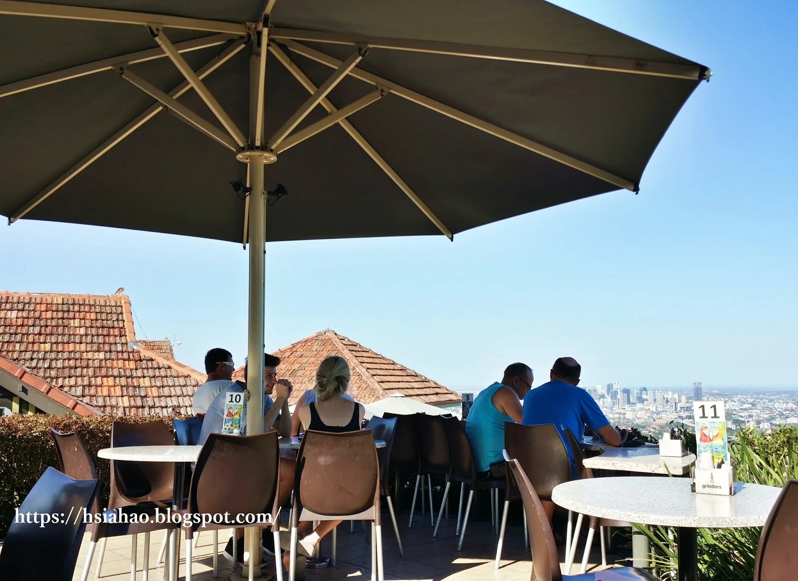 布里斯本-景點-美食-庫薩山-市區-遊記-庫薩山觀景台-行程-Mt. Coot-Tha-Summit-Lookout-Brisbane