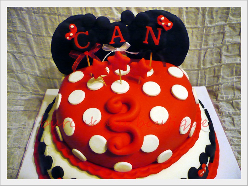 Can�ın MickeyMinnie Mouse temalı 3