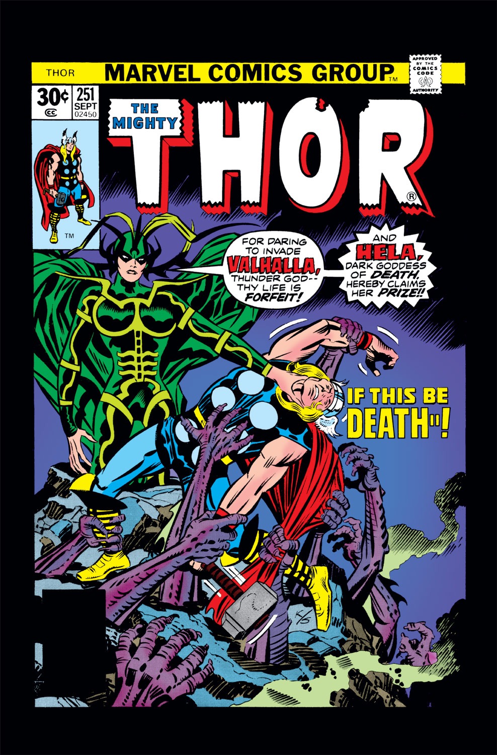 Read online Thor (1966) comic -  Issue #251 - 1