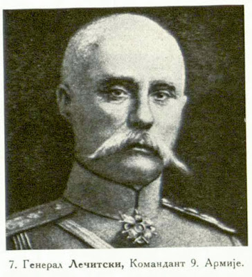 General Lečicki, Commandant of the 9th Army.