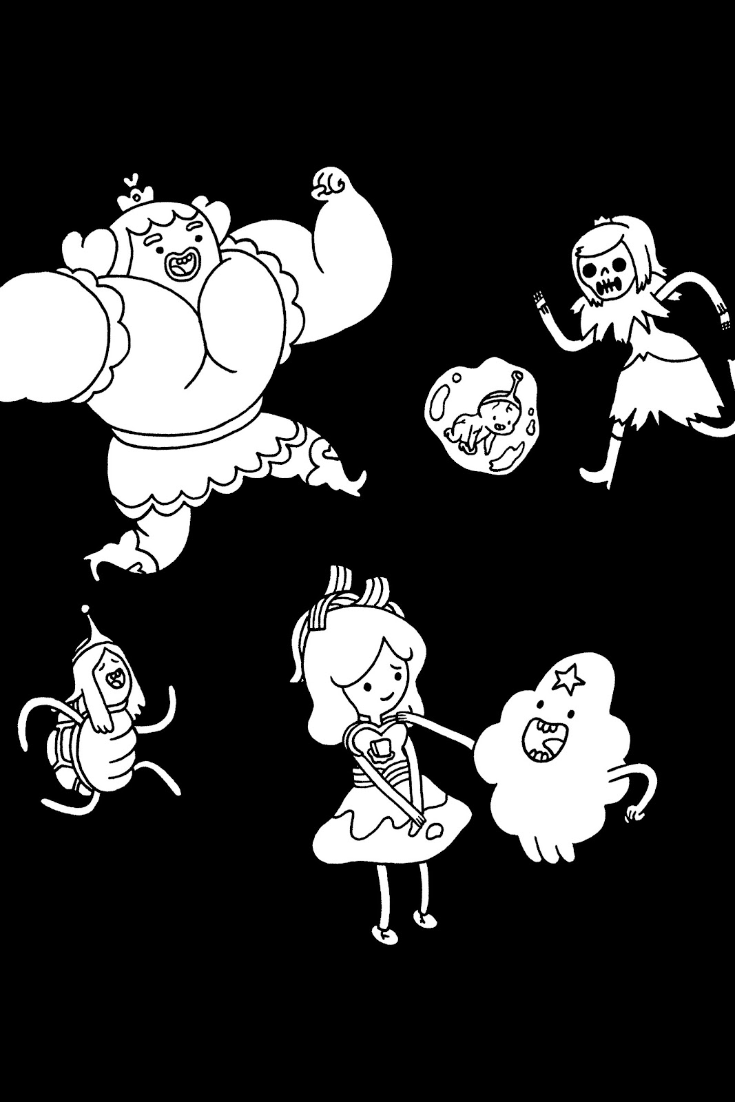 Read online Adventure Time: Pixel Princesses comic - Issue # Full - 5