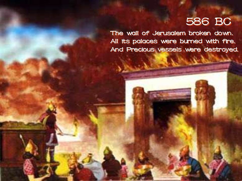 Book of DanielChristian Disciples Church 12. 586 BC Destruction of