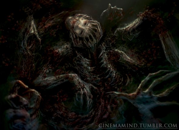 As sombrias e perturbadoras ilustrações de terror de David Romero David Romero artstation arte ilustrações sombrias terror perturbador horror
