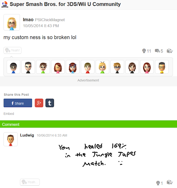 my custom ness is so broken lol Super Smash Bros. For 3DS custom characters Ness auto-healer PSICHICKMAGNET