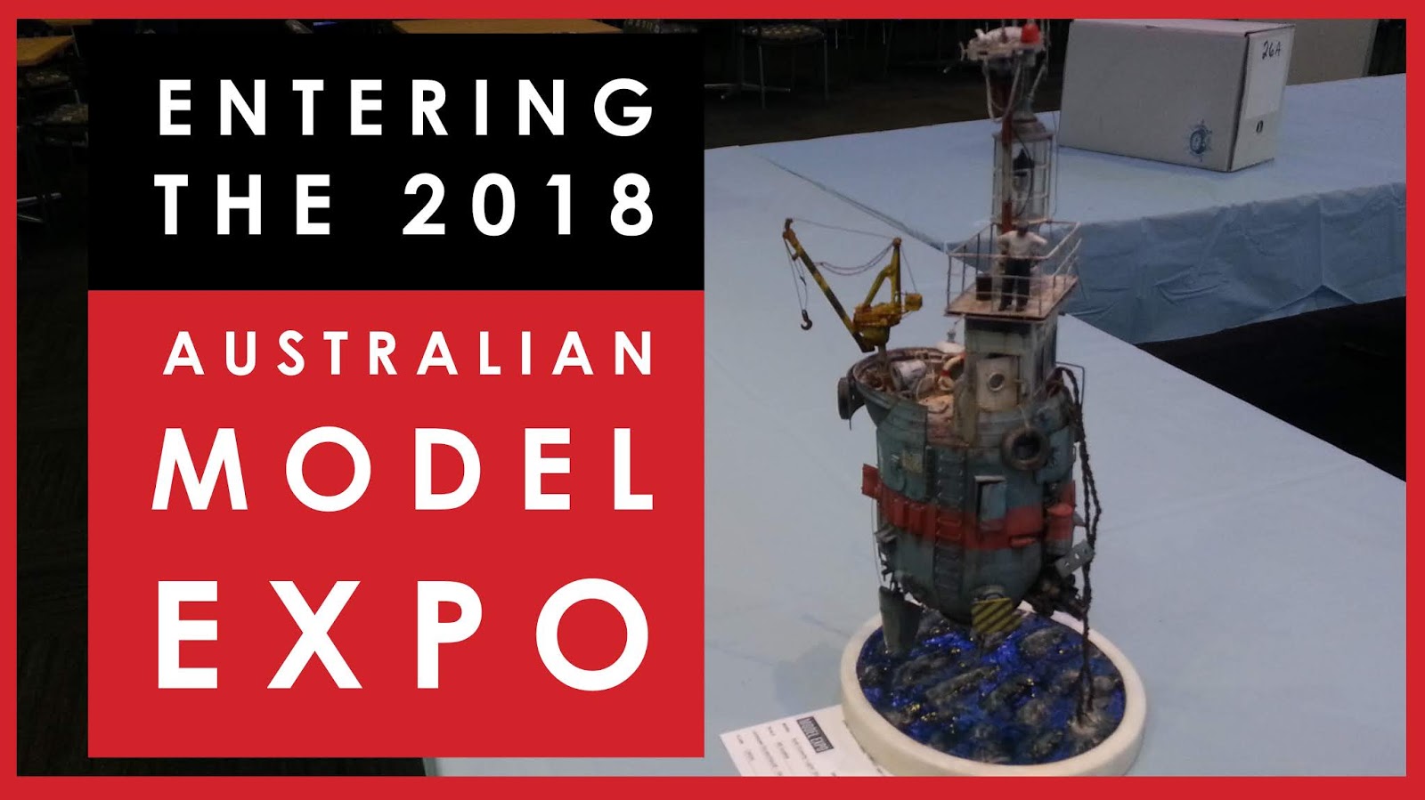 Dave's Model New video Entering my scale model at the 2018