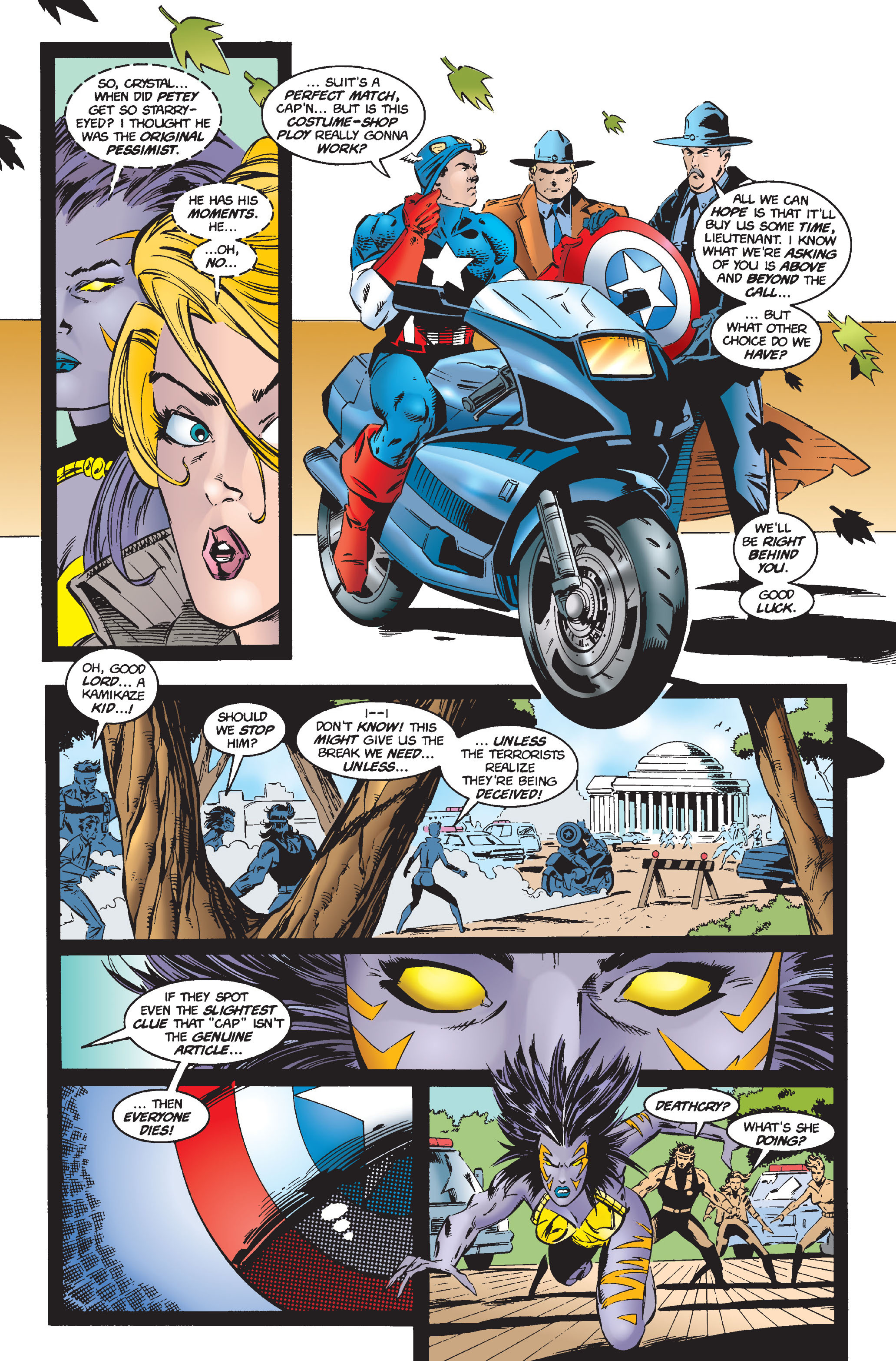 Captain America (1968) Issue #444 #398 - English 10