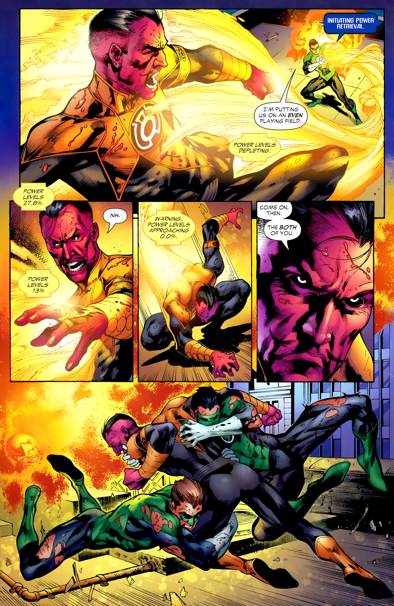 Read online Green Lantern (2005) comic -  Issue #25 - 30