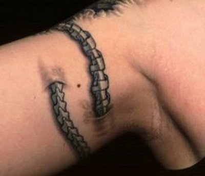 Snake tattoo art