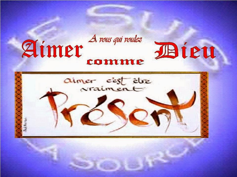 AIMER comme DIEU Verset Biblique pour Aimer Dieu
