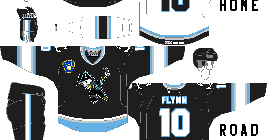 AJH Hockey Jersey Art Brewing up some Admirals