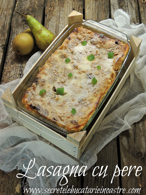 LASAGNA CU PERE