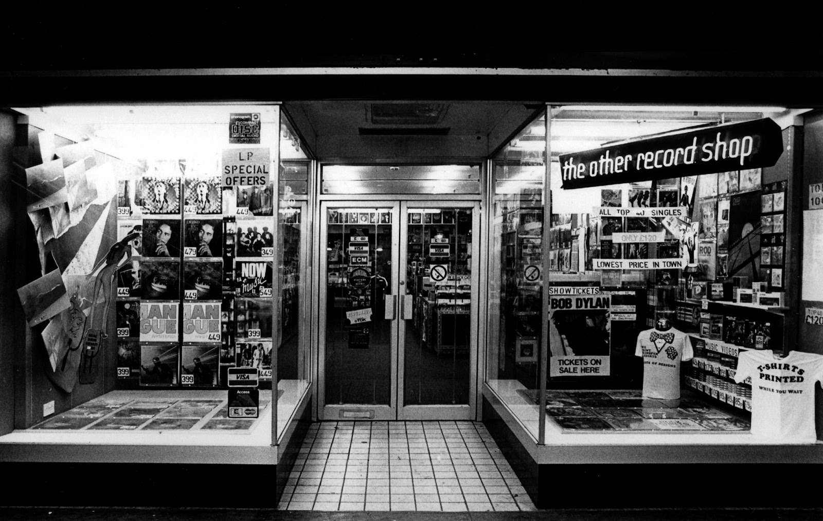 RETRO DUNDEE THE OTHER RECORD SHOP OVERGATE