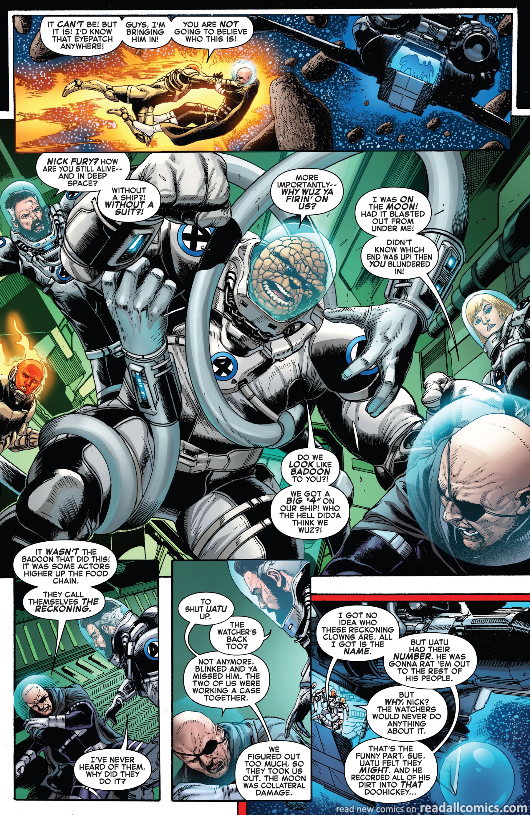Fantastic Four: Reckoning War Alpha chapter 1 page 21