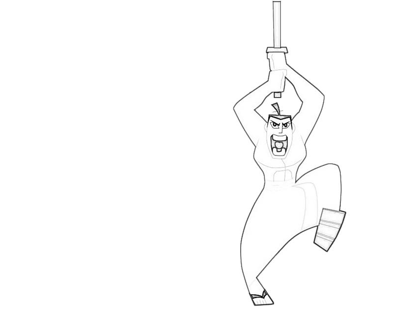 Samurai Jack Coloring Pages