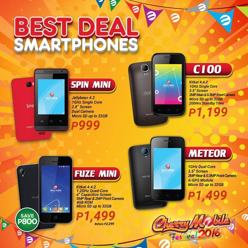 Manila Shopper Cherry Mobile Sale Festival 2016