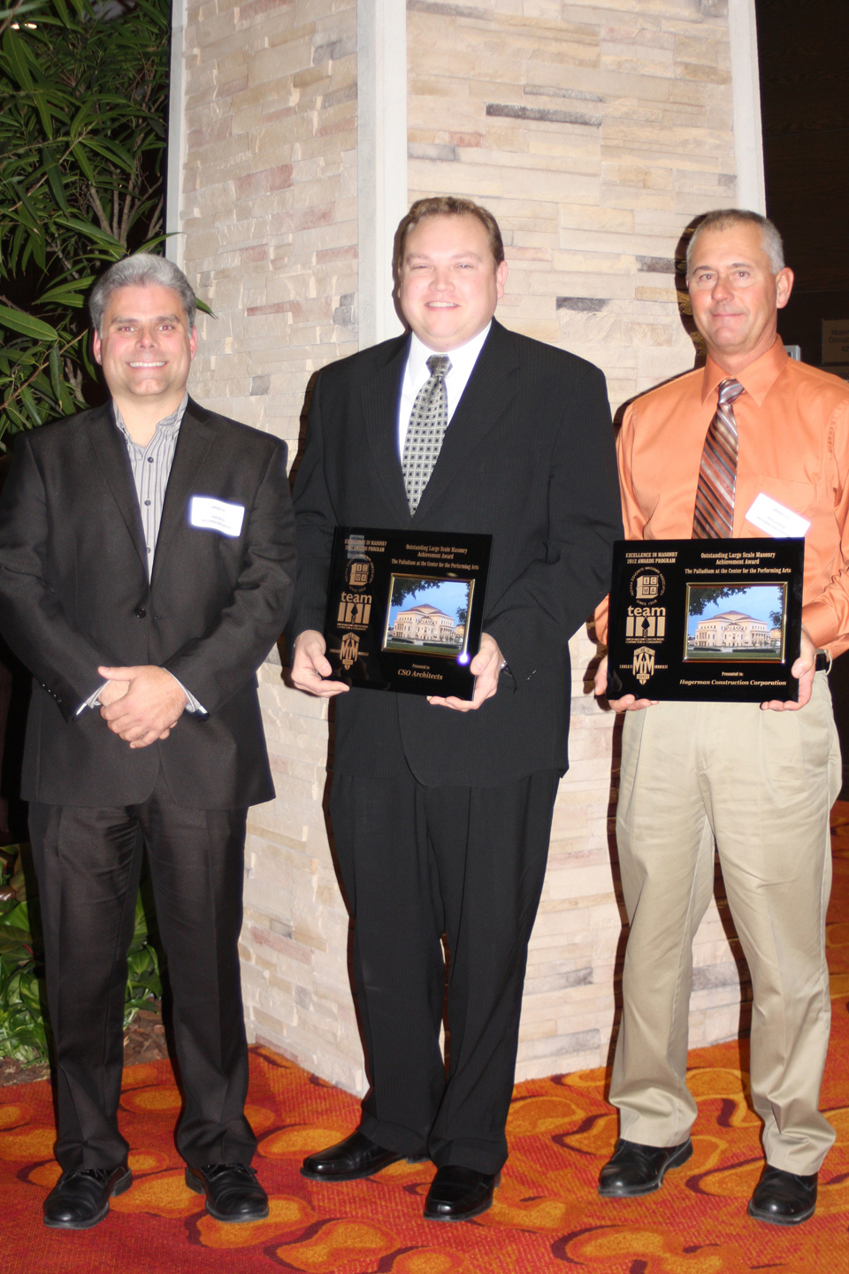 Thoughts from The Hagerman Group THE HAGERMAN GROUP RECEIVES OUTSTANDING LARGE SCALE MASONRY