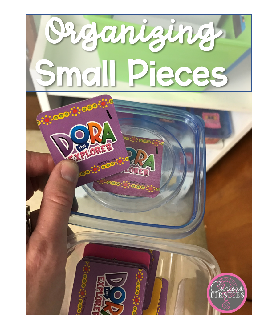 Curious Firsties Organizing...Many Pieces!