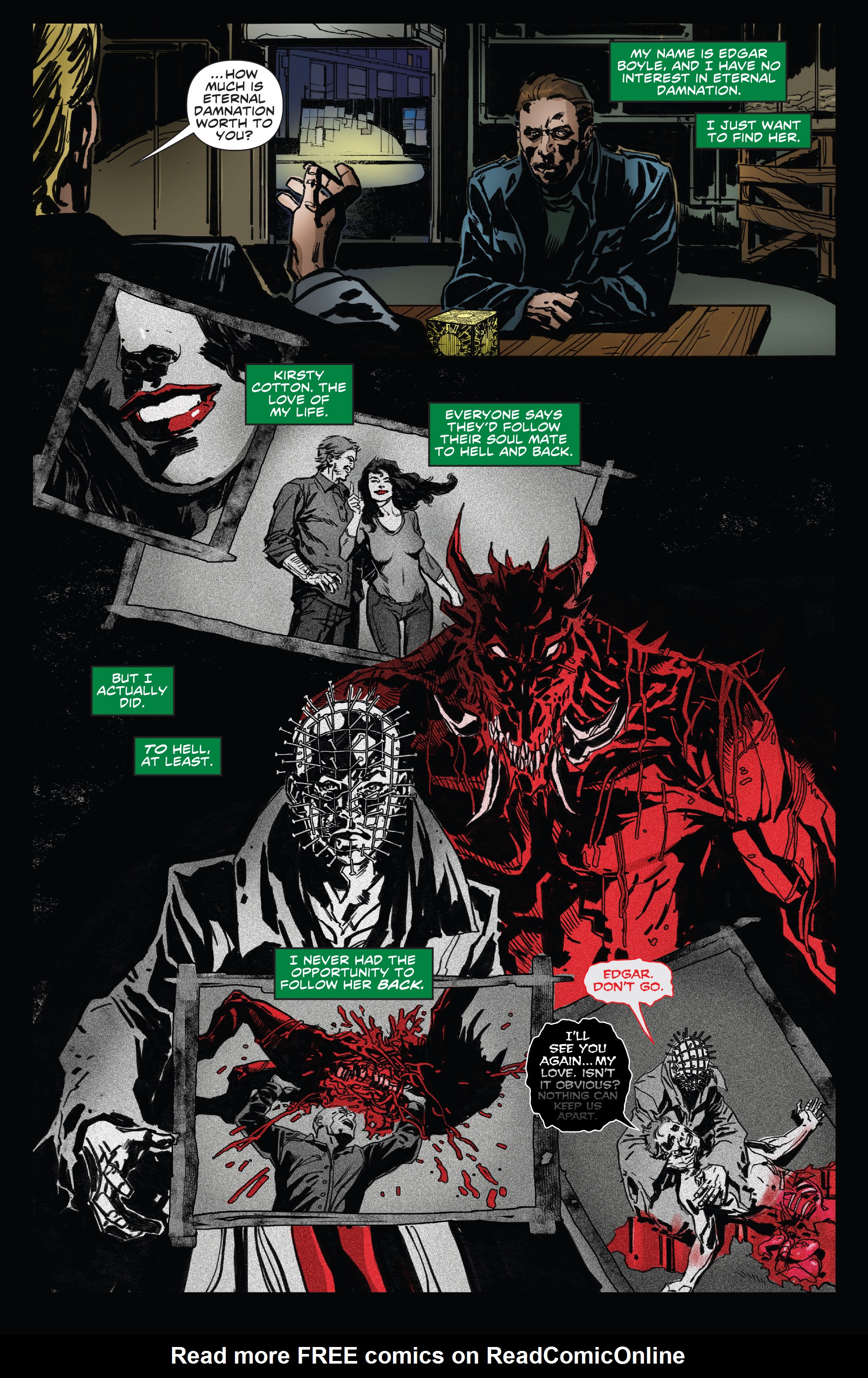 Read online Clive Barker's Hellraiser: The Dark Watch comic -  Issue # TPB 3 - 16