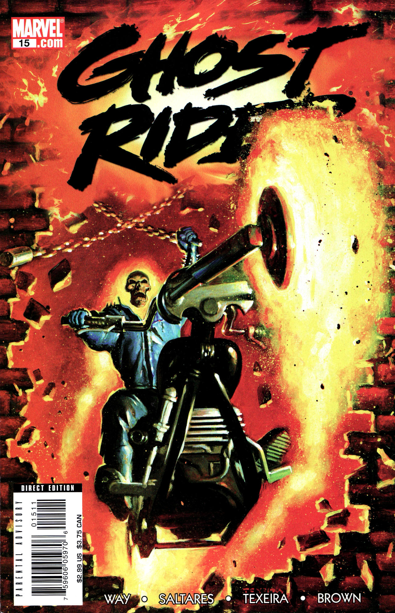 Read online Ghost Rider (2006) comic -  Issue #15 - 1