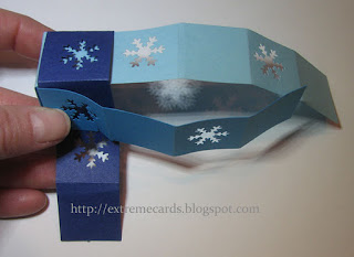 snowflake cutout ornament