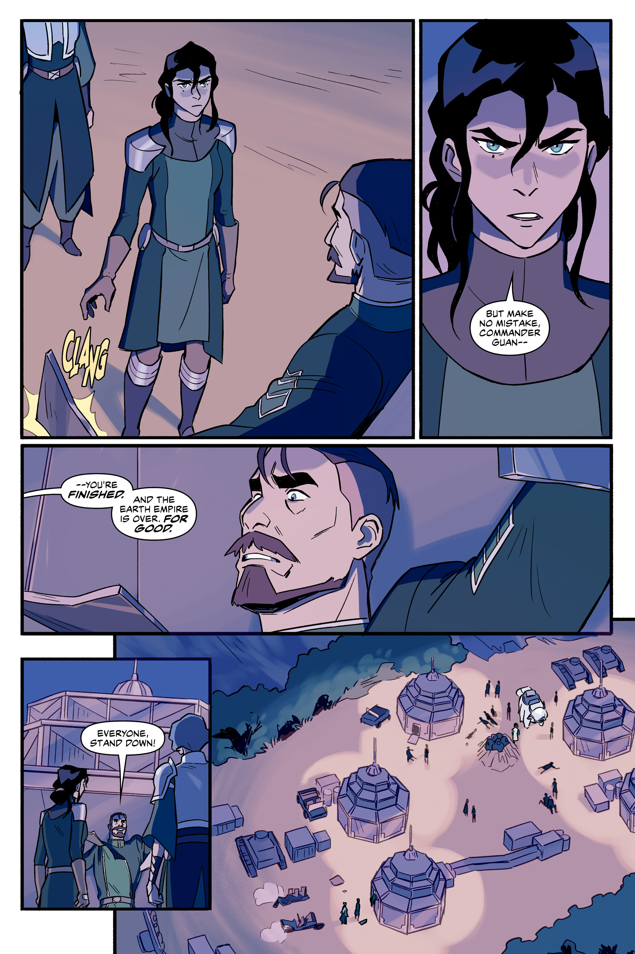 Read online Nickelodeon The Legend of Korra: Ruins of the Empire comic -  Issue # TPB 3 - 64