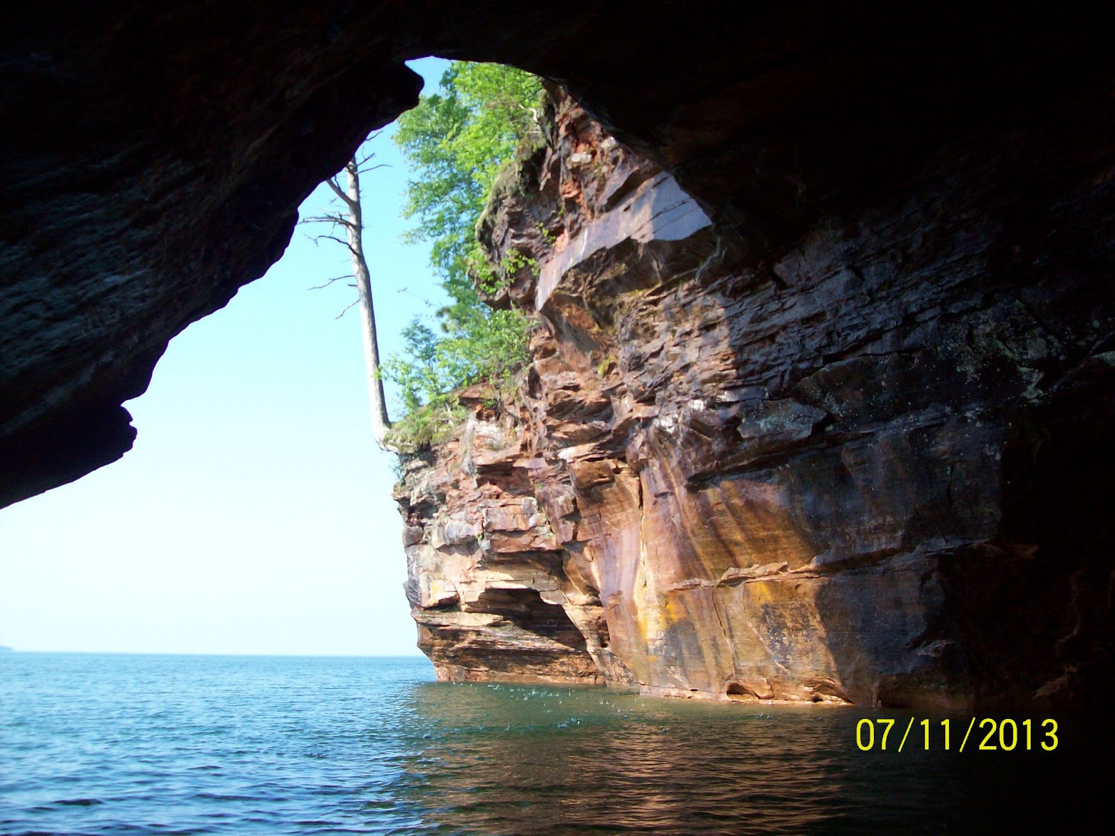 Lake Superior Sea Caves/Ice Caves