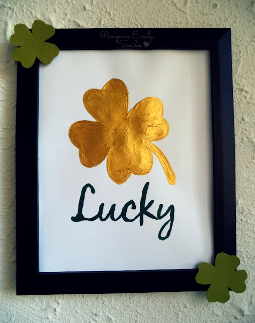 Lucky frame for St. Patrick's Day
