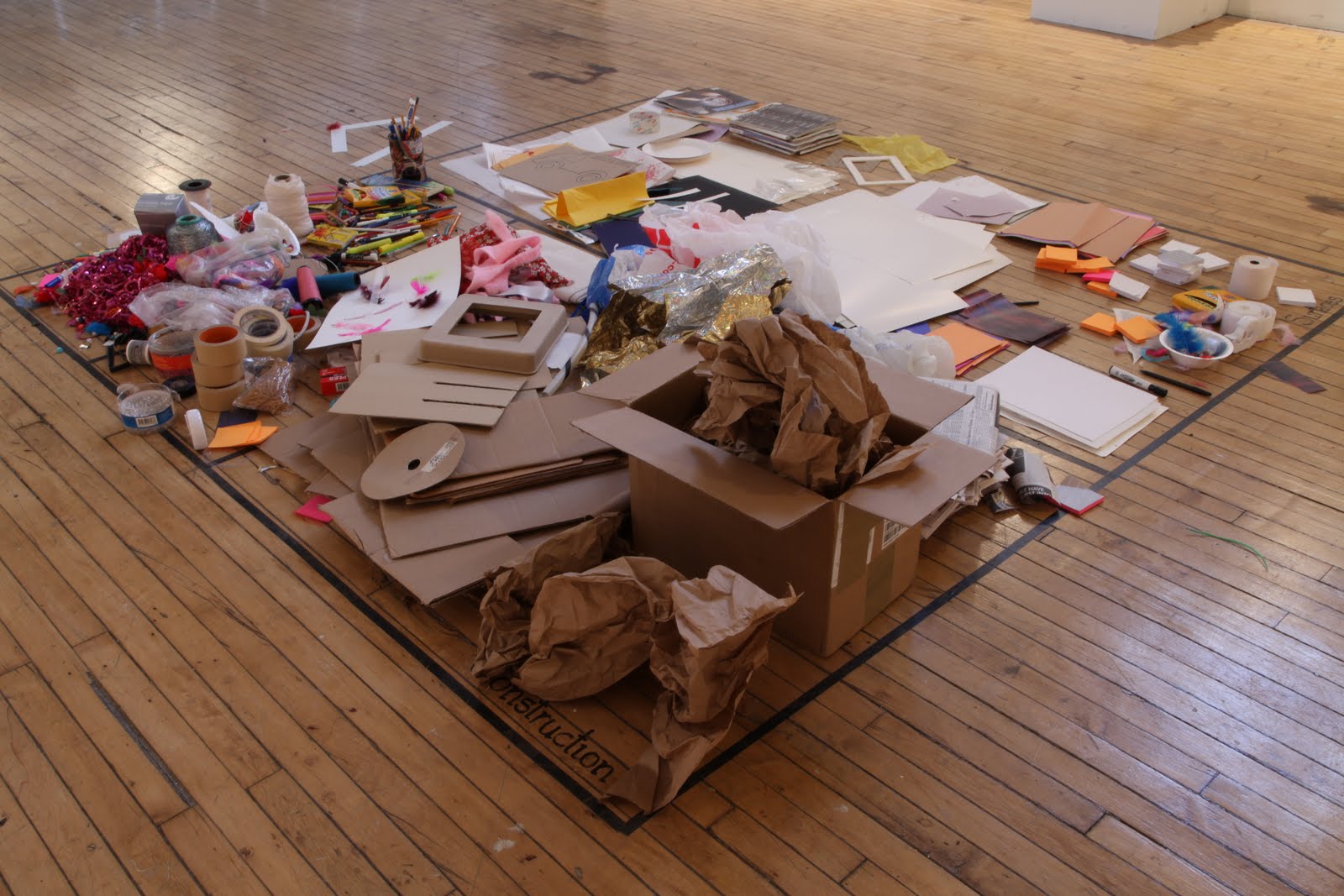 The Commons Art Ed exhibition/Unhappy Readymade