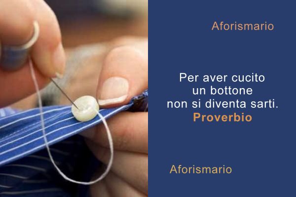 Aforismario Aforismi Frasi E Proverbi Sul Cucire