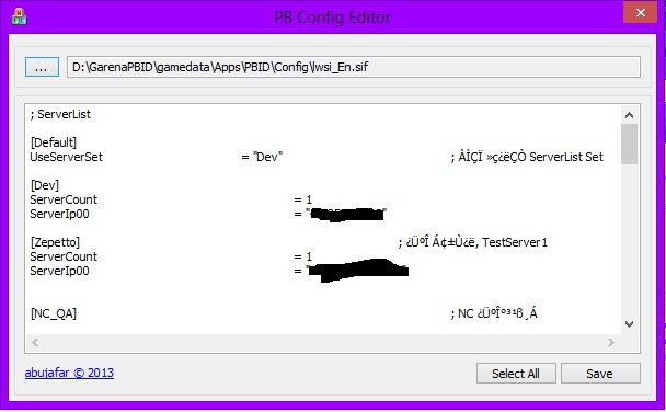 Editor config. Маркеры конфиг. T6 config. Js Editor config.